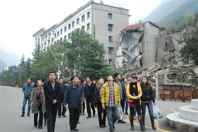 泪祭北川：从悲壮走向豪迈-----棠外初中党支部北川之行侧记