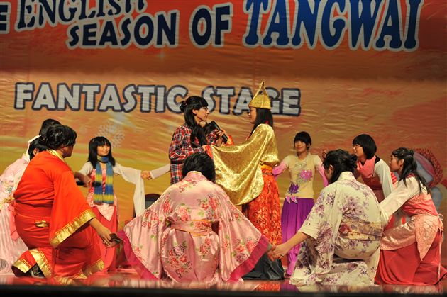 高2013届“英语文化节”圆满谢幕