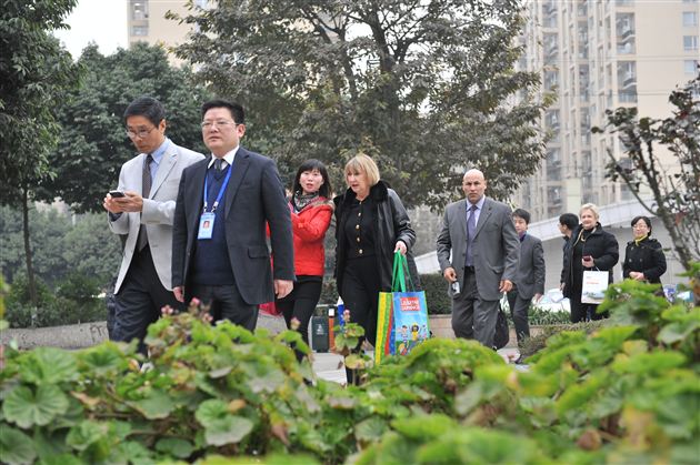 美教育专家团赴棠外进行教育交流