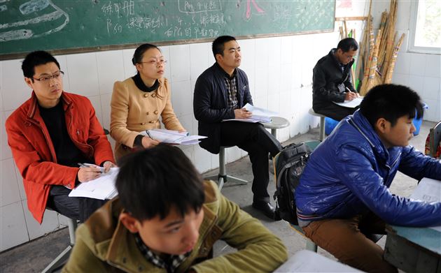 齐心合力 有效督导----记棠外教育集团黄水中学初三教学督导