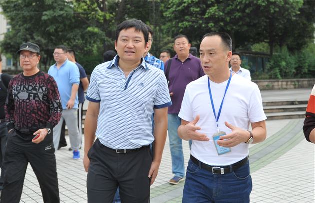 中国足协携各省市足协代表团来访棠外