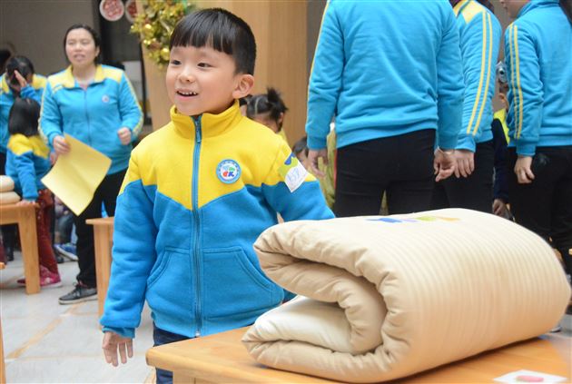 棠外实验幼稚园举办幼儿自理能力比赛