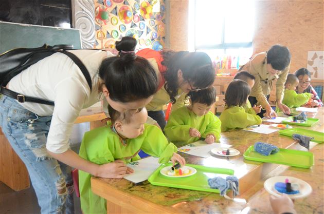 棠外实验幼稚园开展“婴幼衔接”服务社区活动