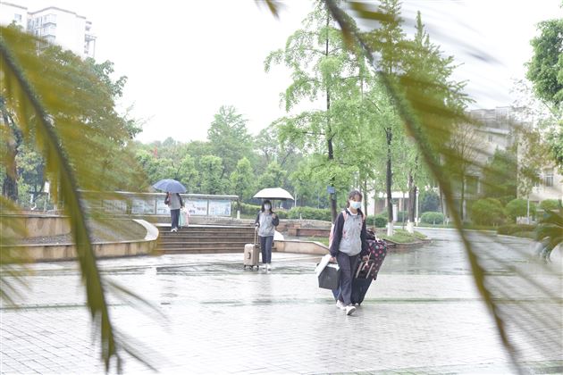 疫散终有时 花开学子归——棠外初二、高二学子返校复学