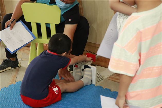 棠外实验幼儿园参与第六次全国国民体质监测工作