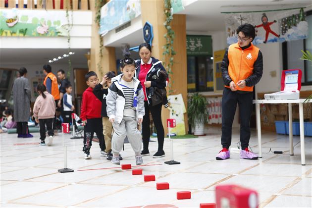 棠外实验幼儿园参与国家体育总局第五次国民体质监测工作