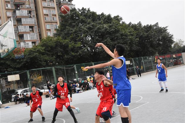 棠外篮球队参加2021年双流区校园篮球比赛获佳绩