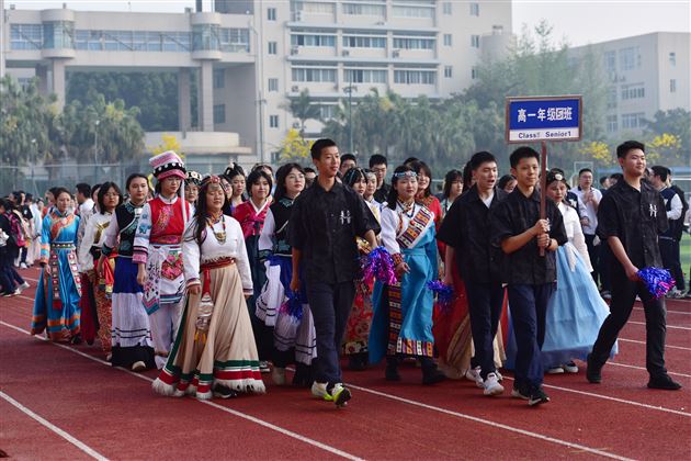 棠外高中第二十届田径运动会如期举行 