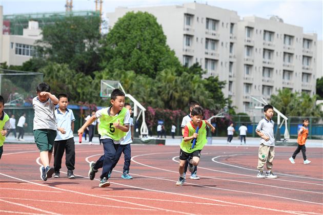 体育无处不在  运动无比精彩——棠外附小体育节暨第十九届田径运动会盛大开幕