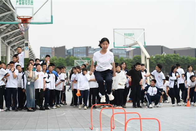 棠外初中首届体育“五项全能”班级联赛圆满落幕