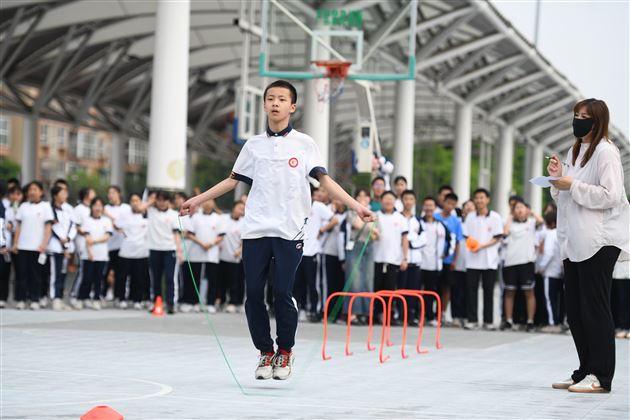 棠外初中首届体育“五项全能”班级联赛圆满落幕