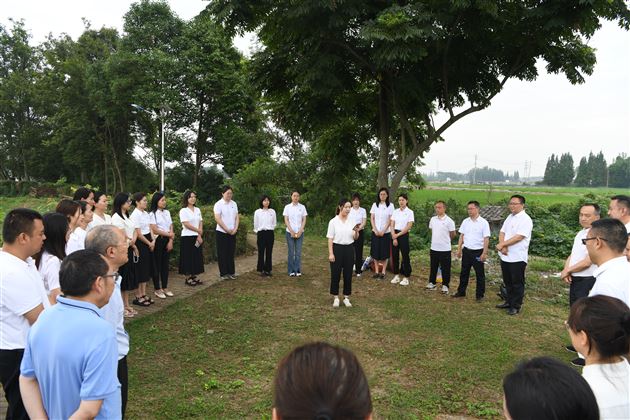 迎七一跟党走 强党性铸师魂——中共成都棠湖外国语学校教辅总支部委员会主题党日活动