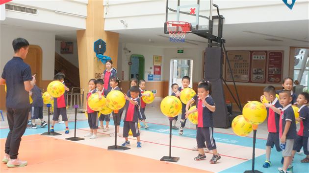 幼教同仁齐聚 共探气排球魅力——成都东部新区幼教同仁入园学习交流