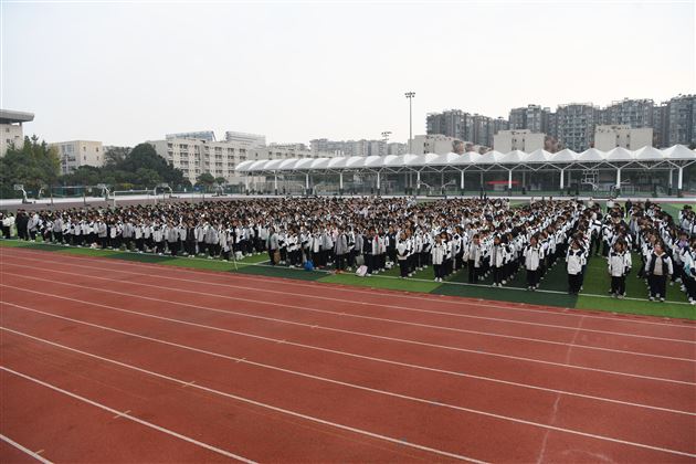 未见料峭寒冬影 却看青春放光华——记棠外高中第十一届冬季集体项目运动会