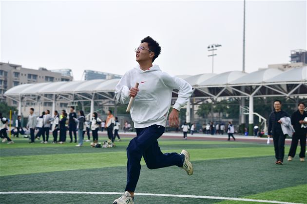 未见料峭寒冬影 却看青春放光华——记棠外高中第十一届冬季集体项目运动会