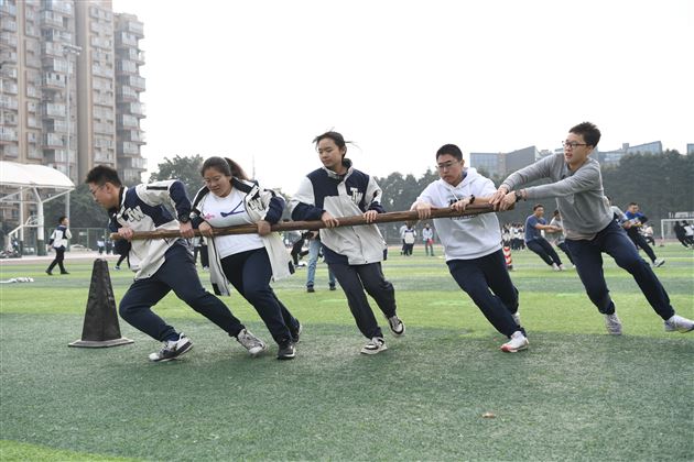 未见料峭寒冬影 却看青春放光华——记棠外高中第十一届冬季集体项目运动会 