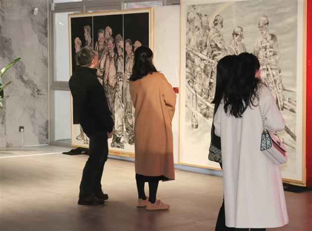 双流风采 人物画卷——记棠外王宪龙老师水墨人物画联展