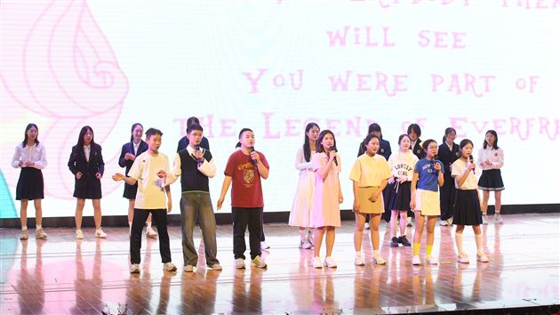 青春之声演绎经典影视魅力——棠外初中开展“声动青春”校园英语配音大赛活动