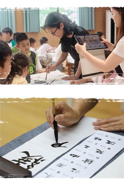 艺术大师进校园 传承非遗育新章——棠外初中王春老师受邀走进双流中小学传承千年墨韵