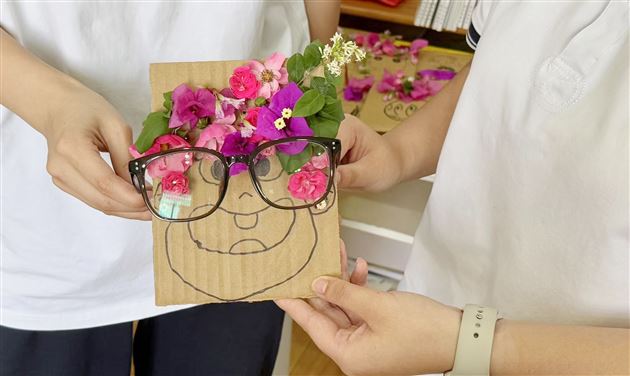 纸板上的美育之光——记棠外高中2025年“5·25我爱我”心理健康节系列活动（六）