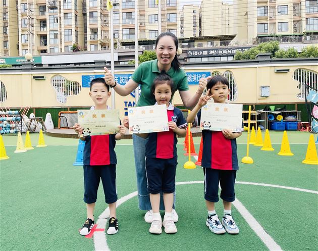 绳彩童年 跃动未来——棠湖仁智幼儿园举行首届大班跳绳比赛