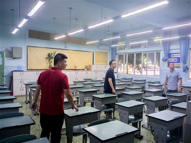 筑牢安全防线 护航开学季——棠外初中开展2025年秋季开学前安全大检查