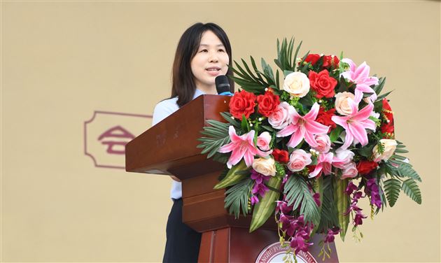 在变革中实现可持续发展——棠外高中举行2025-2026学年度开学典礼