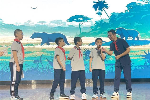 戏剧叩开山海  情怀浸润童心——记棠外附小五年级家长义工课堂