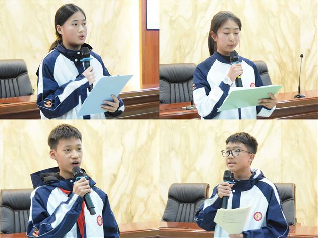 青春展风采 担当向未来——棠外初2025级学生会选举大会圆满落幕