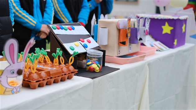 变废为宝巧构思 玩教具中见智慧——棠外仁智幼儿园开展自制玩教具教研活动