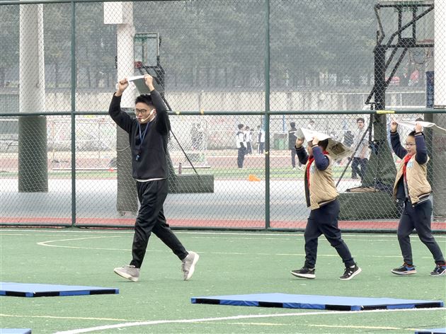 沐川县中小学体育甘东彬工作室赴棠外观摩学习