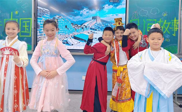 棠外附小五年级“民间故事”主题活动点亮传统文化传承之路