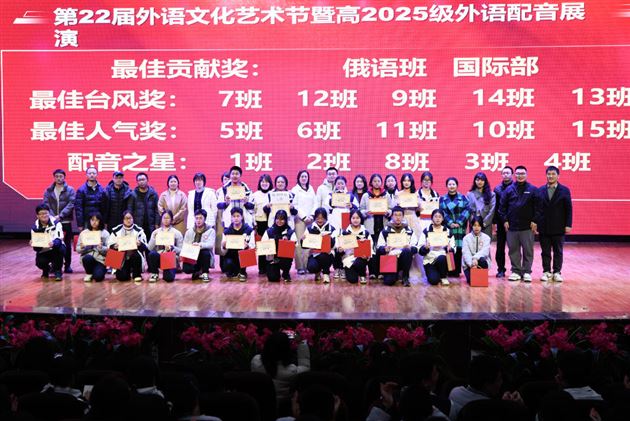 棠外高中举行第22届外语文化节