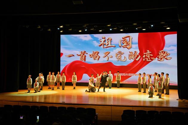 棠外附小甘棠朗诵团亮相“中外人文交流小使者”活动