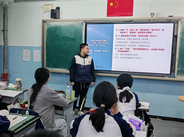 棠外初中开展“提升文明素养 共建文明校园”学生行为习惯主题教育活动 