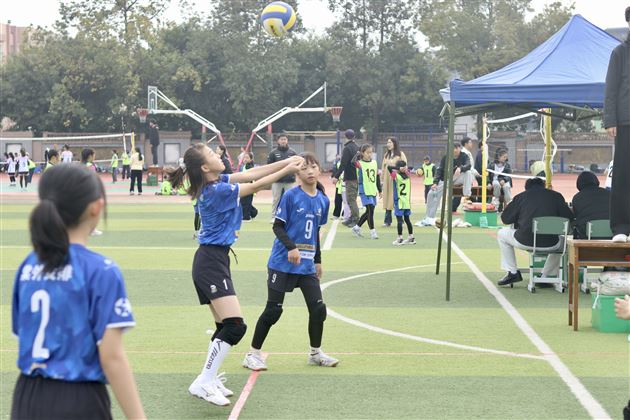 棠外附小女排征战双流区“空港杯”获佳绩