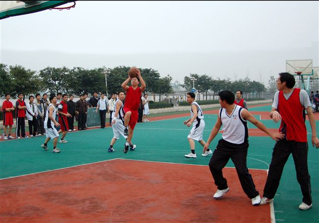 棠湖中学外语实验学校教职工篮球赛(三)