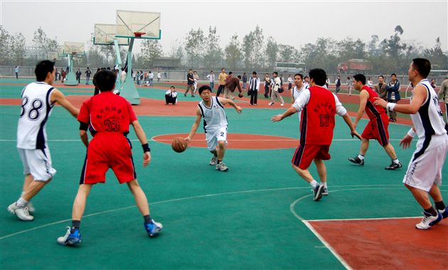 棠湖中学外语实验学校教职工篮球赛(五)