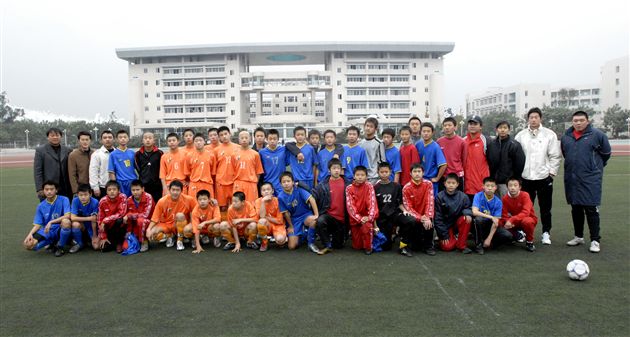 辽宁青少年男子足球队访问棠中外语学校(十四)