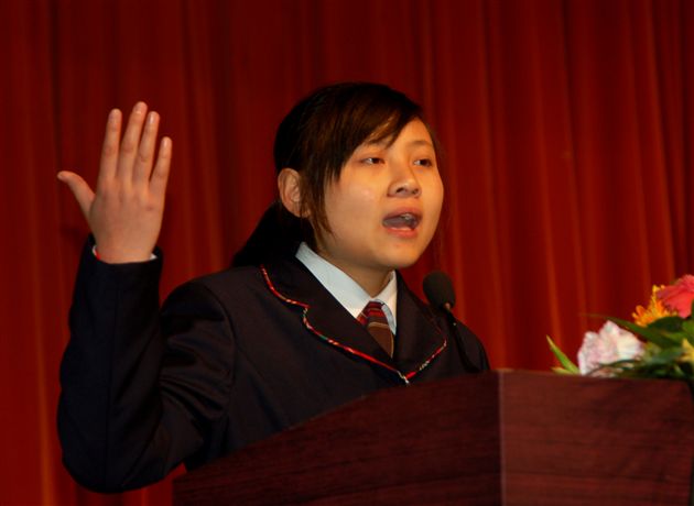 棠湖中学外语实验学校高2009级演讲比赛(六)