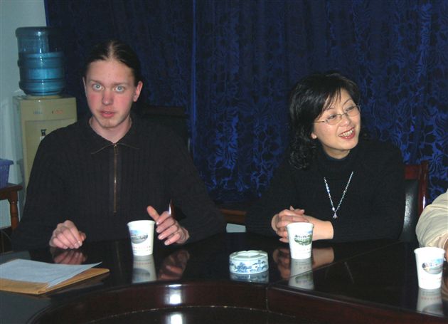 棠湖中学召开AFS接待项目中期总结会议(五)