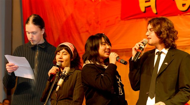 棠湖中学、棠中外语学校新年联欢会(五)</p><p>　　