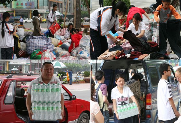 棠中学生自发社会募捐（六）