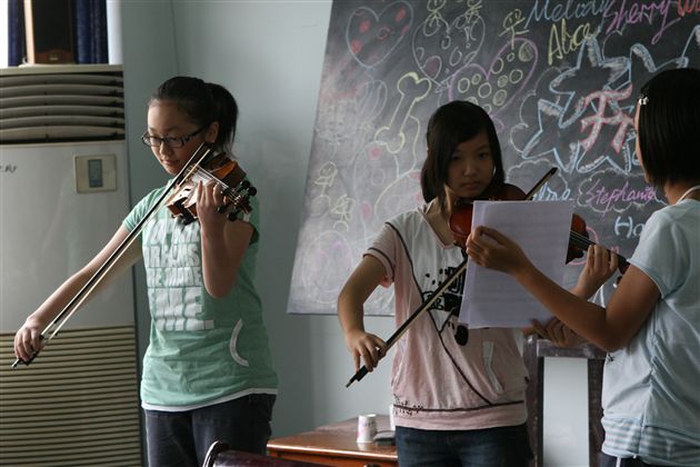 棠湖中学2008年暑假英语夏令营闭营仪式（一）