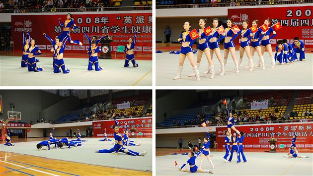 棠中外语学校代表队喜摘省健美操大赛桂冠(五)