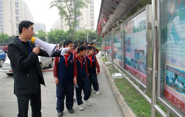 都江堰北街小学与棠中外语学校联谊活动(二)