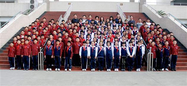 都江堰北街小学与棠中外语学校联谊活动(九)