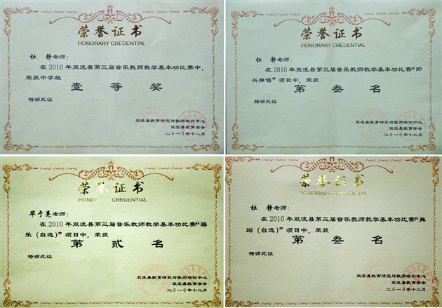 棠中外语学校音乐教师在县“五项基本功大赛”中获佳绩